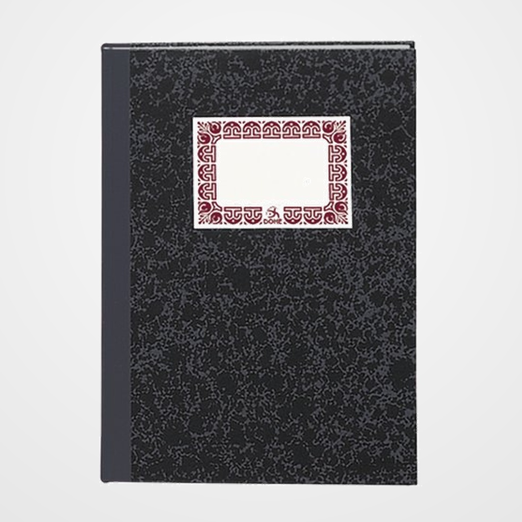 CARTONE DOHE Fº NATURAL 100 HOJAS CUADRICULADO 5x5 (GRIS OSCURO)