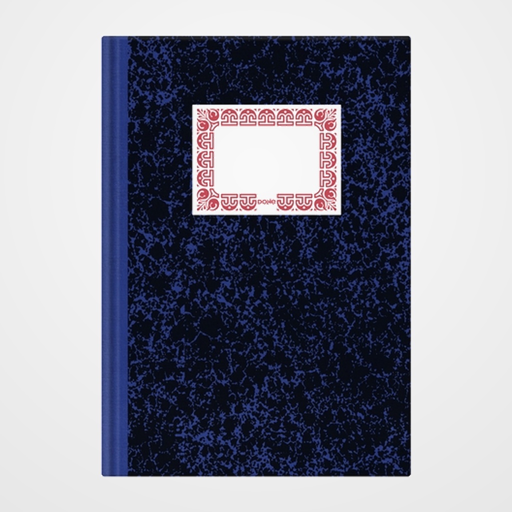 CARTONE DOHE Fº NATURAL 100 HOJAS RAYADO HORIZONTAL (AZUL)