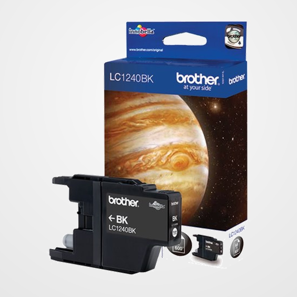CARTUCHO INKJET BROTHER LC-1240BKBP NEGRO MFC- J6510DW/J6710DW/J6910DW (600 PAG.)