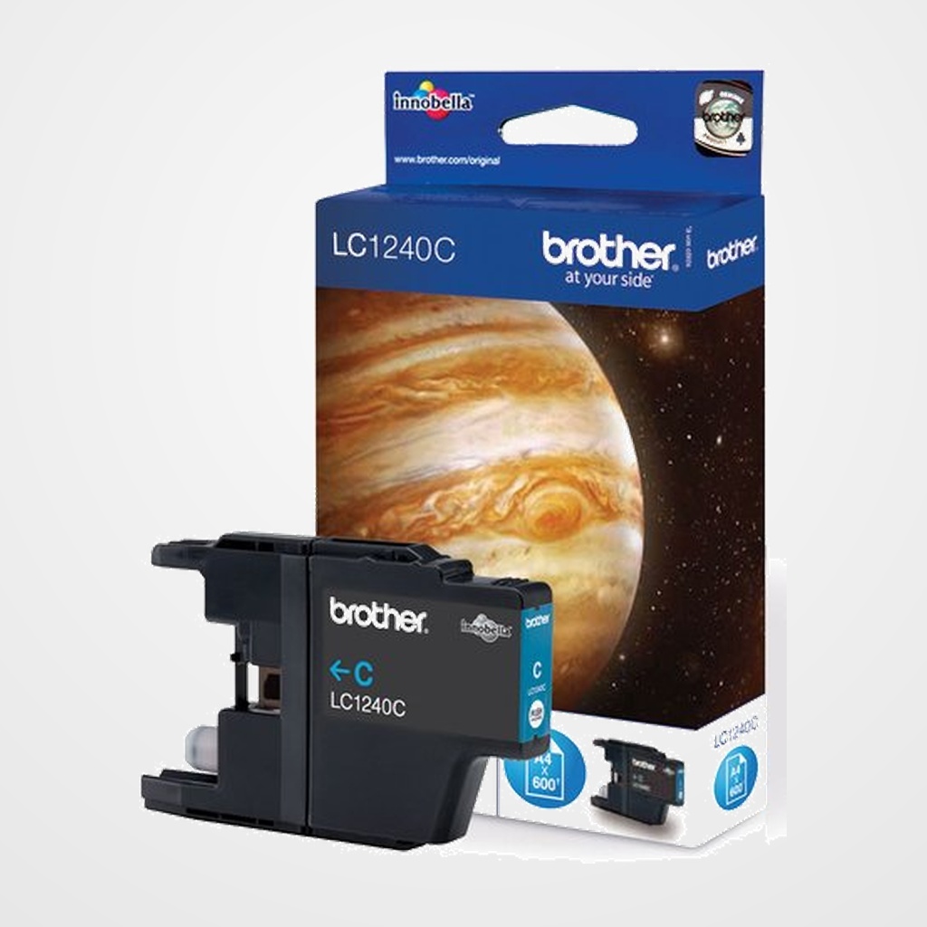 CARTUCHO INKJET BROTHER LC-1240CBP CIAN MFC- J6510DW/J6710DW/J6910DW (600 PAG.)