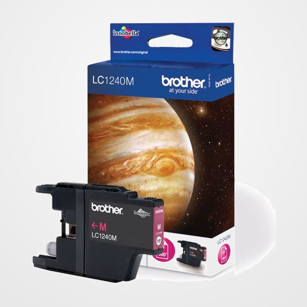CARTUCHO INKJET BROTHER LC-1240MBP MAGENTA MFC- J6510DW/J6710DW/J6910DW (600 PAG.)