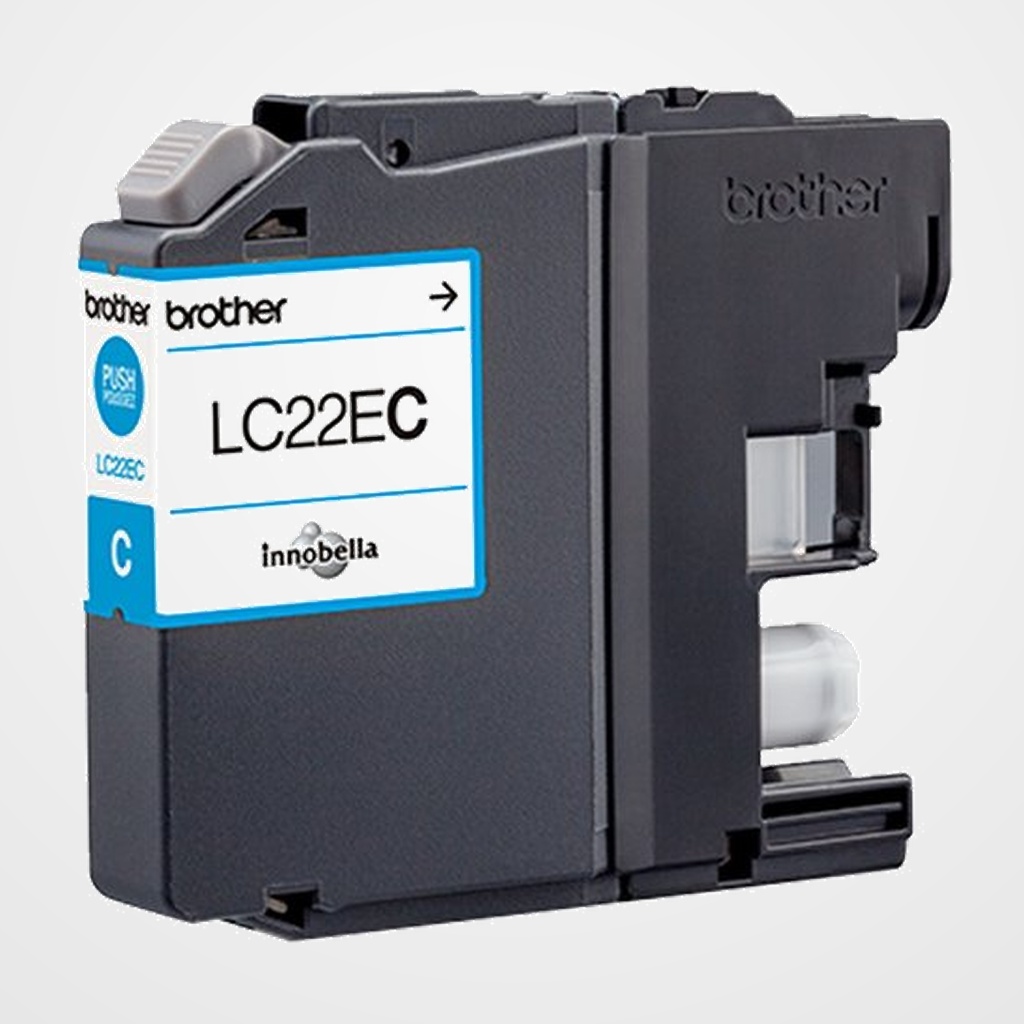 [41601080] CARTUCHO INKJET BROTHER LC-22EC MFC-J5920DW CIAN (1.200 PAG.)