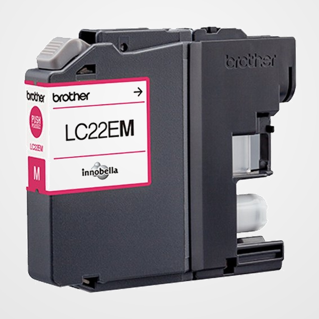 CARTUCHO INKJET BROTHER LC-22EM MFC-J5920DW MAGENTA (1.200 PAG.)