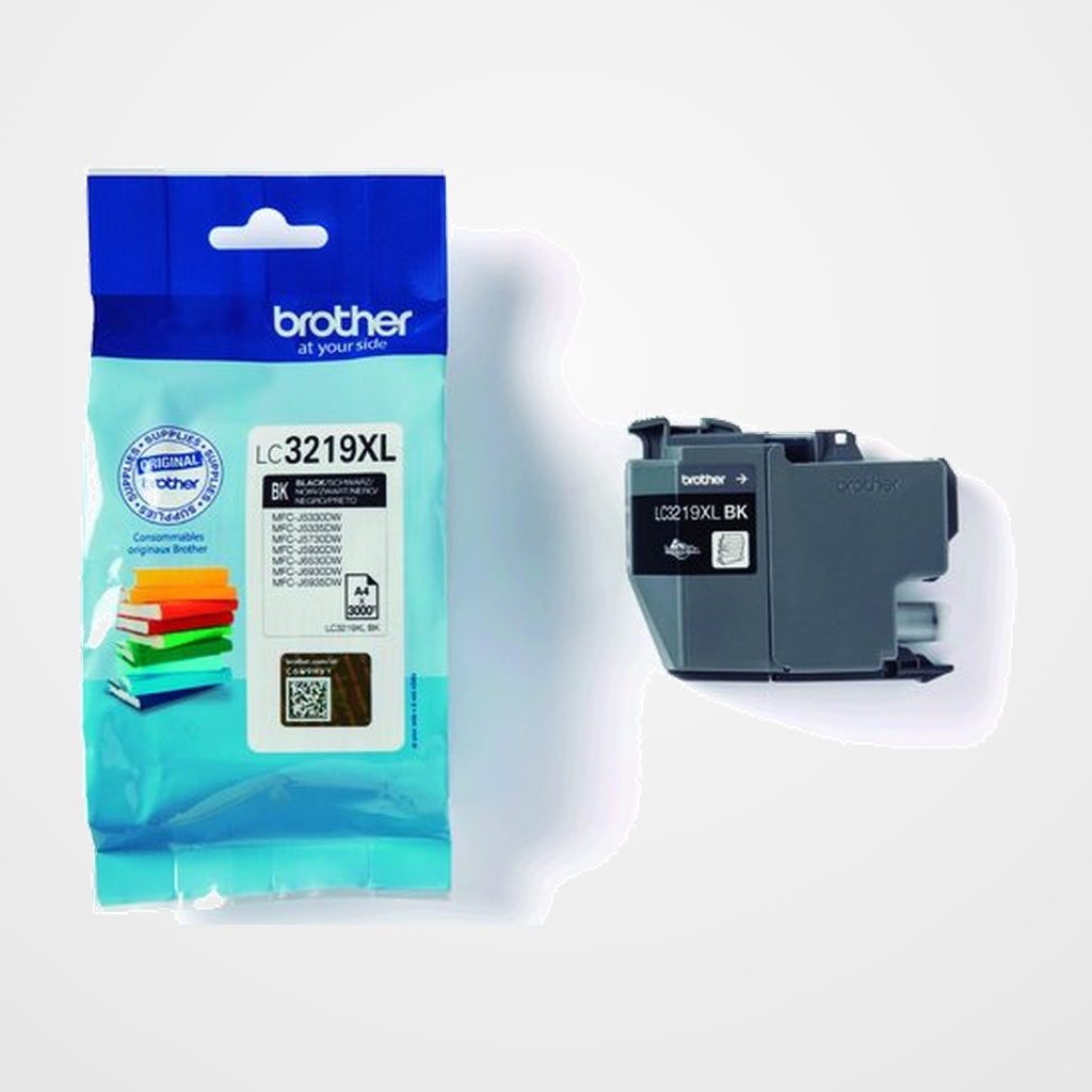 CARTUCHO INKJET BROTHER LC-3219XLBK NEGRO MFC-J5730DW/J6530DW/J6930DW (3.000 PAG.)
