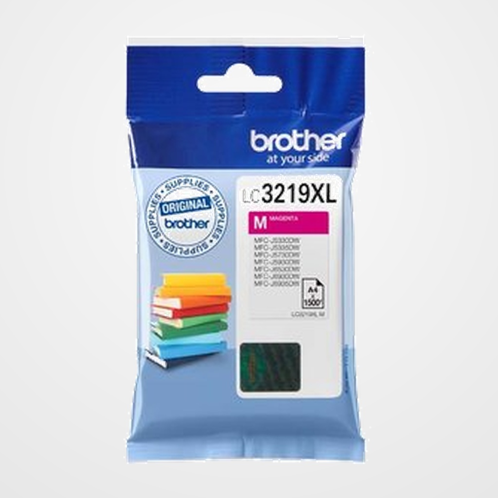 CARTUCHO INKJET BROTHER LC-3219XLM MAGENTA MFC-J5730DW/J6530DW/J6930DW (1.500 PAG.)