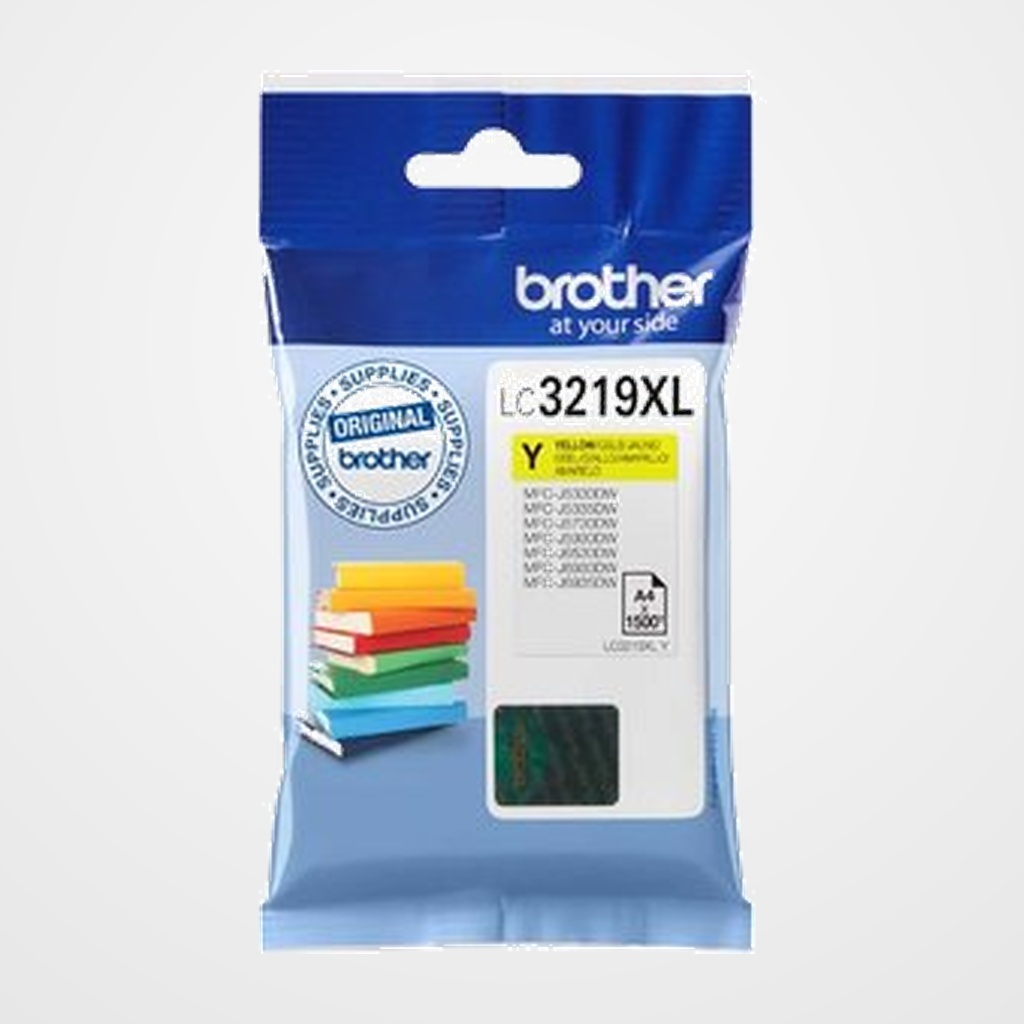 CARTUCHO INKJET BROTHER LC-3219XLY AMARILLO MFC-J5730DW/J6530DW/J6930DW (1.500 PAG.)