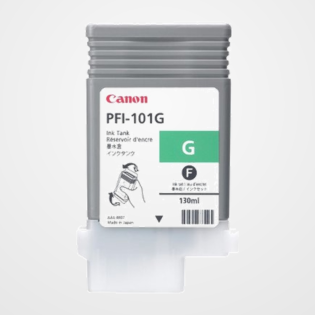 CARTUCHO INKJET CANON PFI-101G IPF5000/6000 VERDE 130 ML. (0890B001AA)