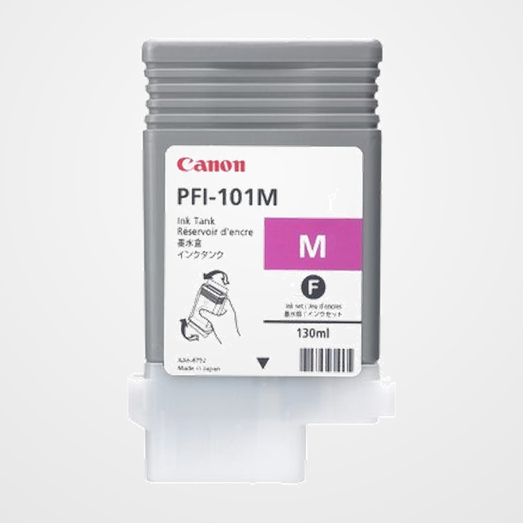 CARTUCHO INKJET CANON PFI-101M IPF5000/6000 MAGENTA 130 ML. (0885B001AA)