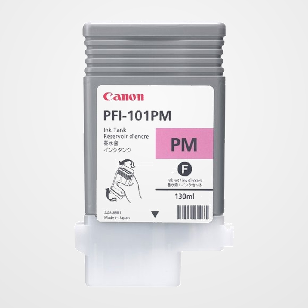 CARTUCHO INKJET CANON PFI-101PM IPF5000/6000 MAGENTA FOTO 130 ML. (0888B001AA)