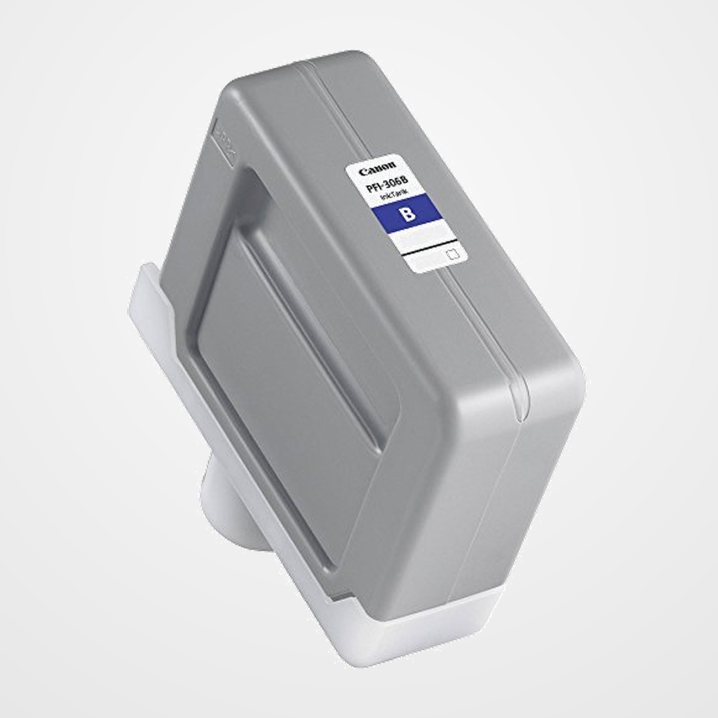 CARTUCHO INKJET CANON PFI-306B AZUL IPF 8300/6400/6450/8400/9400/9400S 300 ML (ref. 6665B001)