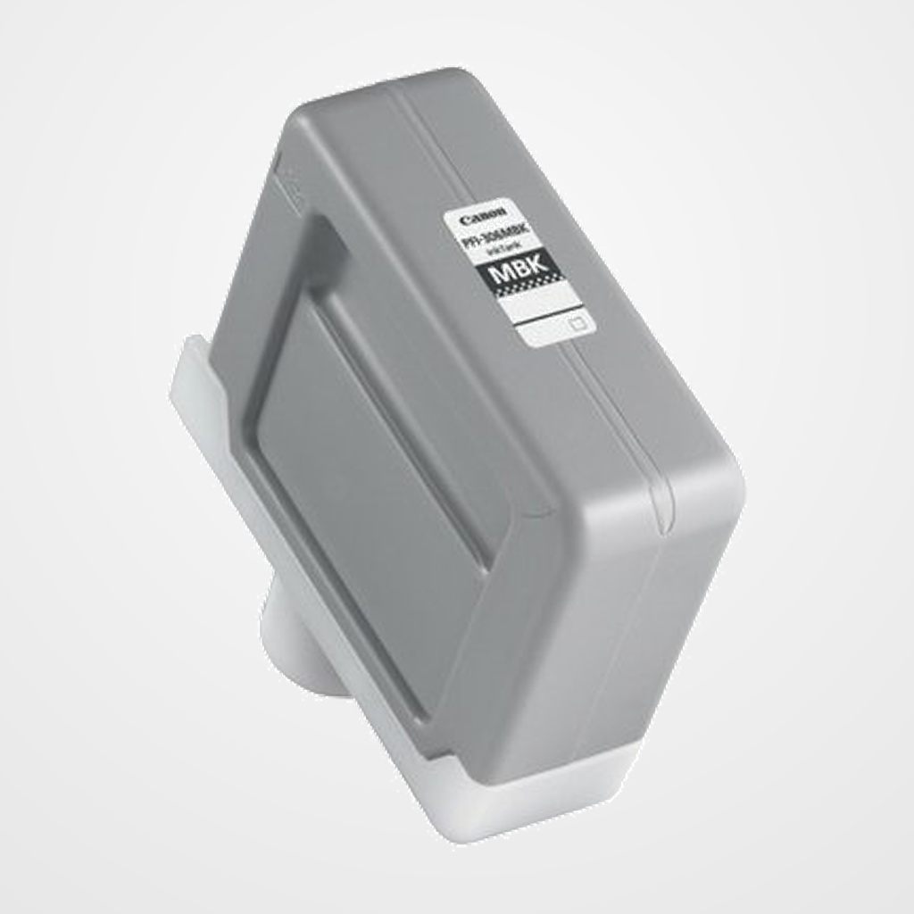 CARTUCHO INKJET CANON PFI-306MBK NEGRO MATE IPF 8300/6400/6450/8400/9400/9400S 300 ML (ref. 6656B001)
