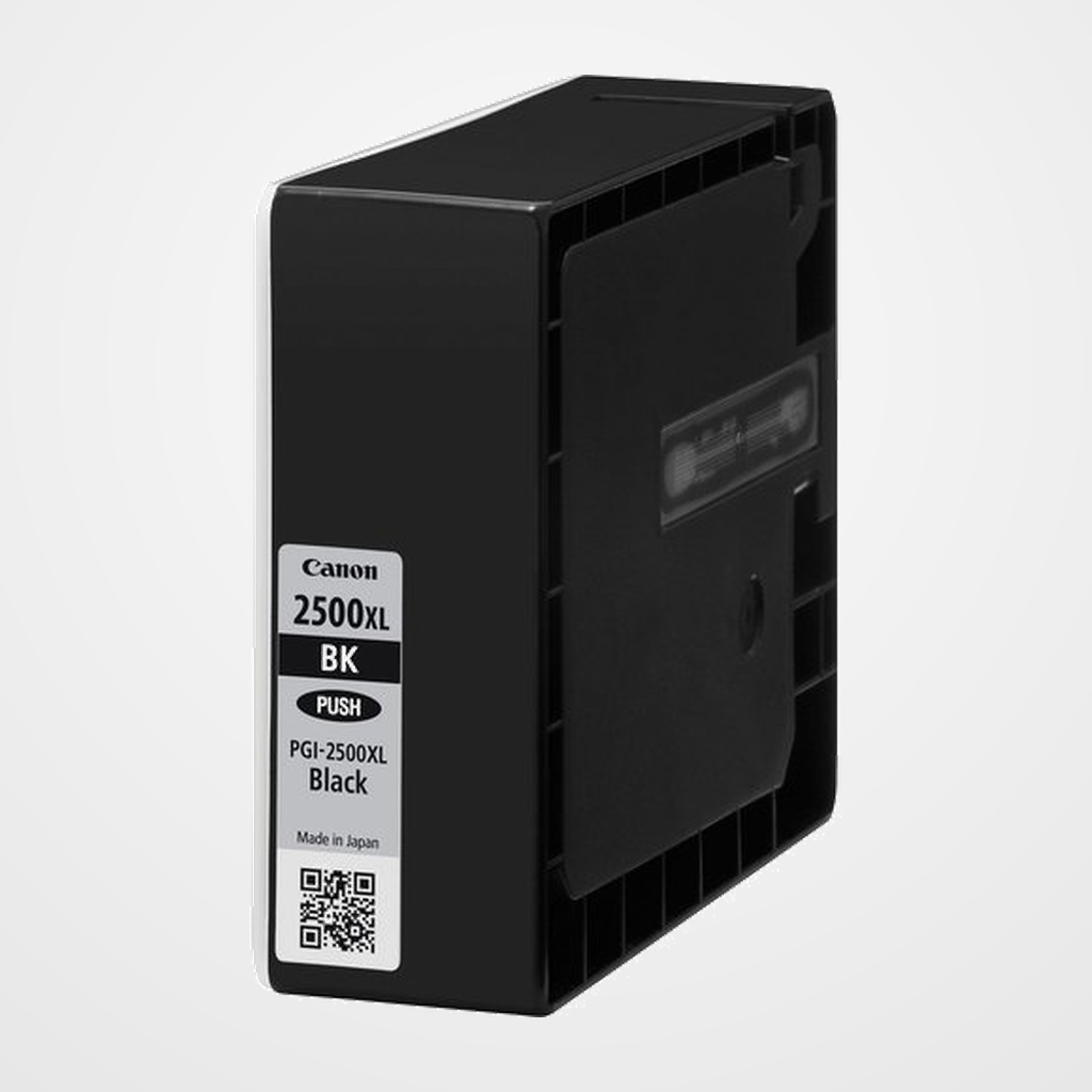 CARTUCHO INKJET CANON PGI-2500XLBK MAXIFY Ib4050/iB4150/MB5050/MB5150/MB5155/MB5350/MB5450/MB5455 NEGRO 70,9 ML. (9254B001AA)