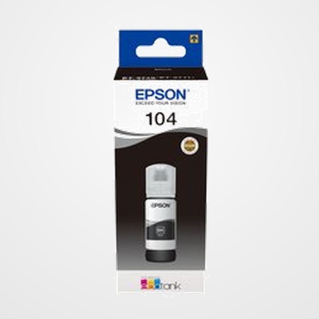 CARTUCHO INKJET EPSON T00P140 ECOTANK 104 ET-2710/2711/2712/2714/2715/2720/2721/2726/4700/4750 NEGRO 70ML