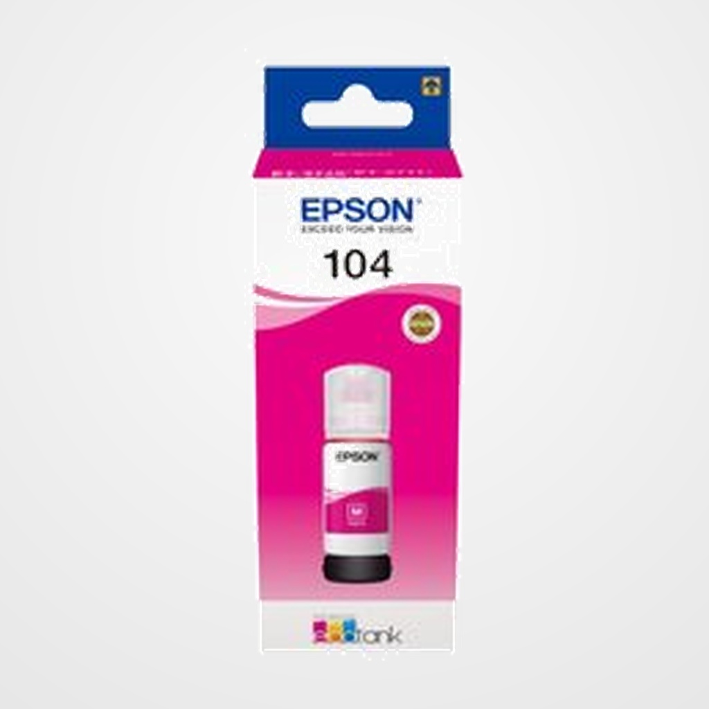 CARTUCHO INKJET EPSON T00P340 ECOTANK 104 ET-2710/2711/2712/2714/2715/2720/2721/2726/4700/4750 MAGENTA 70ML