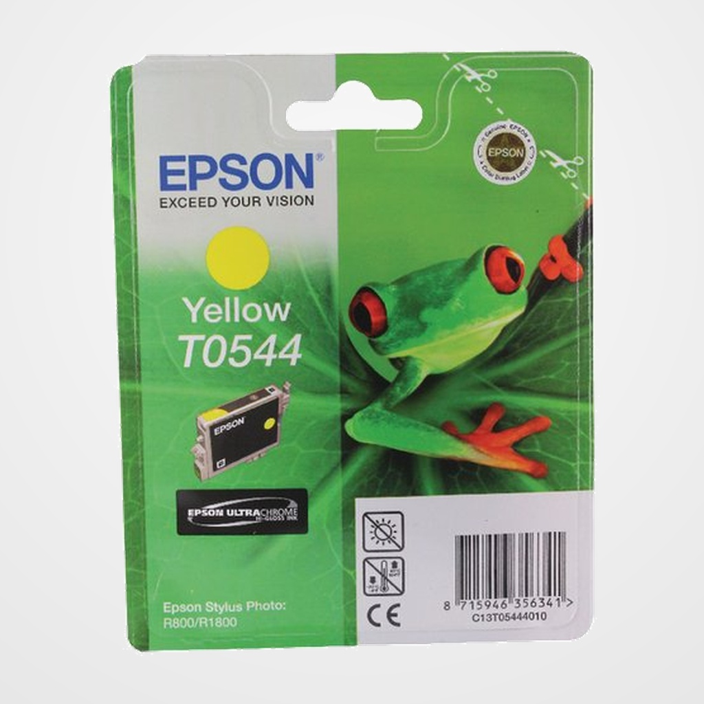 CARTUCHO INKJET EPSON T054440 STYLUS PHOTO R800/1800 AMARILLO