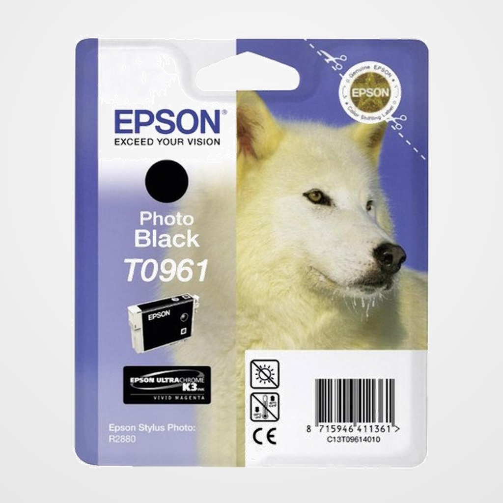 CARTUCHO INKJET EPSON T096140 STYLUS PHOTO R2880 NEGRO PHOTO