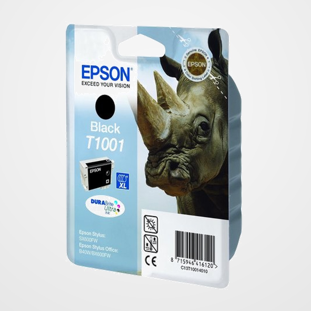 CARTUCHO INKJET EPSON T100140 STYLUS SX600FW/OFFICE B40W/BX600FW NEGRO