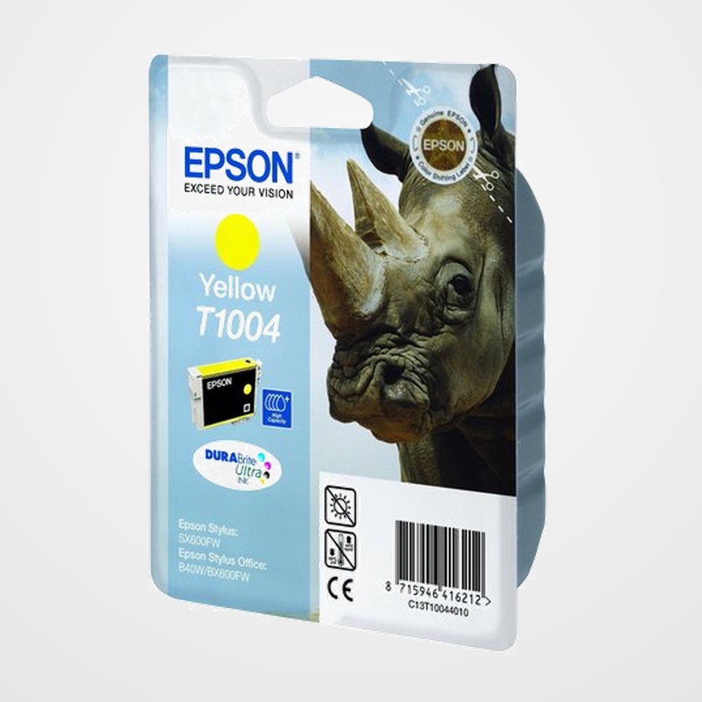 CARTUCHO INKJET EPSON T100440 STYLUS SX600FW/OFFICE B40W/BX600FW AMARILLO
