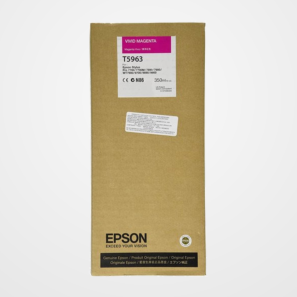 CARTUCHO INKJET EPSON T596300 STYLUS PRO 7900/9900 MAGENTA 350ML