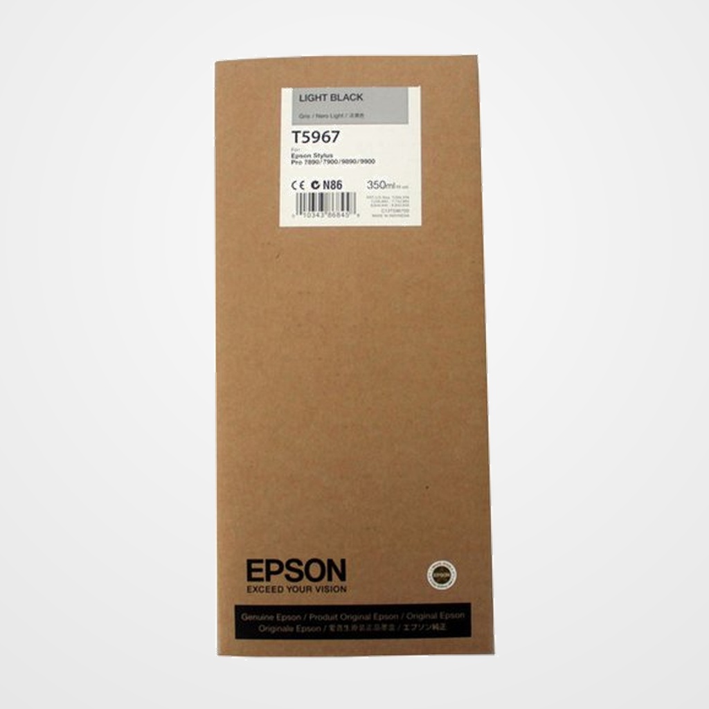 CARTUCHO INKJET EPSON T596700 STYLUS PRO 7900/9900 NEGRO CLARO 350ML