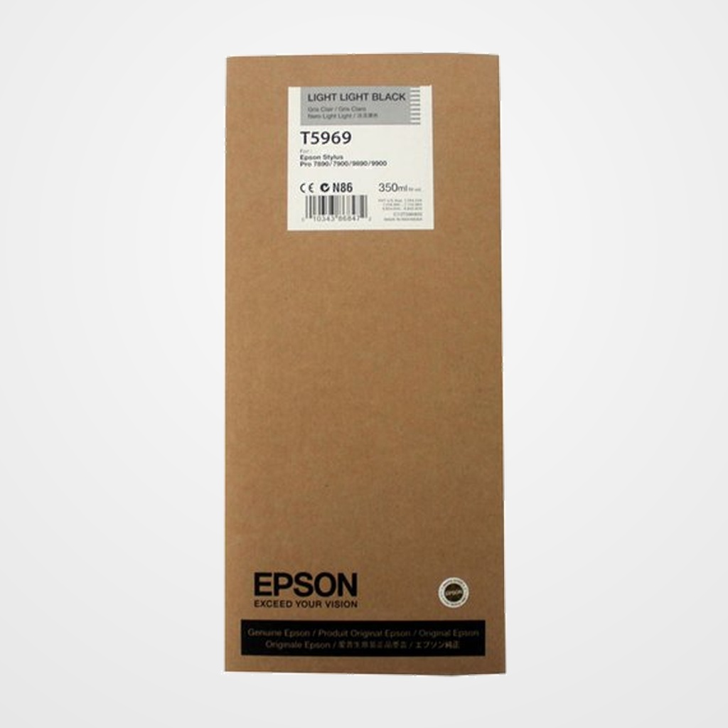 CARTUCHO INKJET EPSON T596900 STYLUS PRO 7900/9900 GRIS CLARO 350ML
