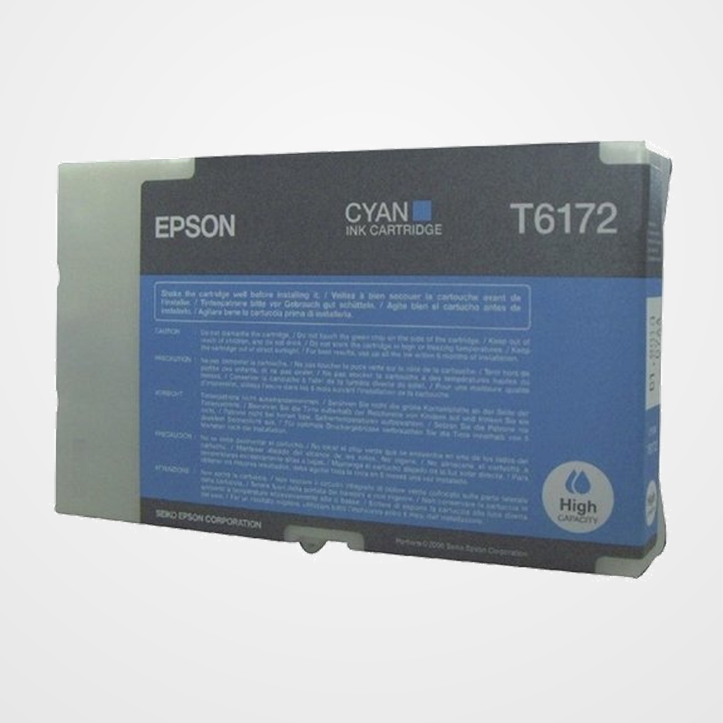 CARTUCHO INKJET EPSON T617200 BUSINESS INKJET B500 CIAN ALTA CAP.
