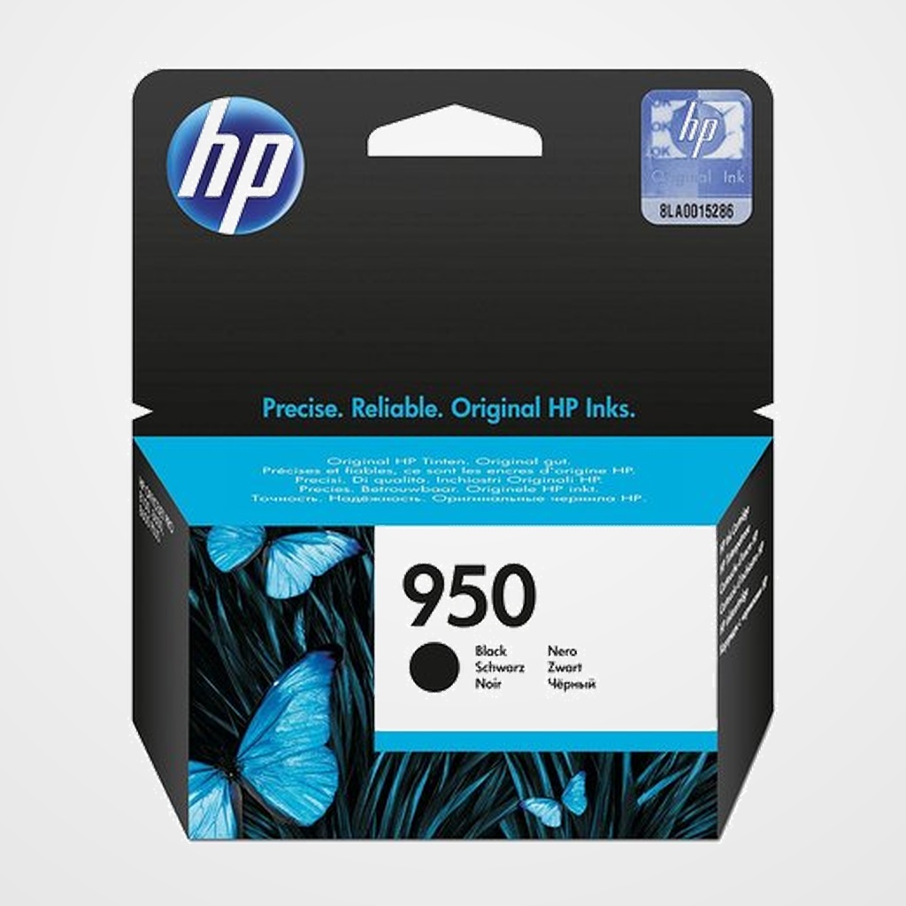 CARTUCHO INKJET HP CN049AE Nº950  OFFICEJET PRO 251DW/276DW/8100/8600/8610/8615/8616/8620/8625/8630 NEGRO 24ML 1000 PÁG.