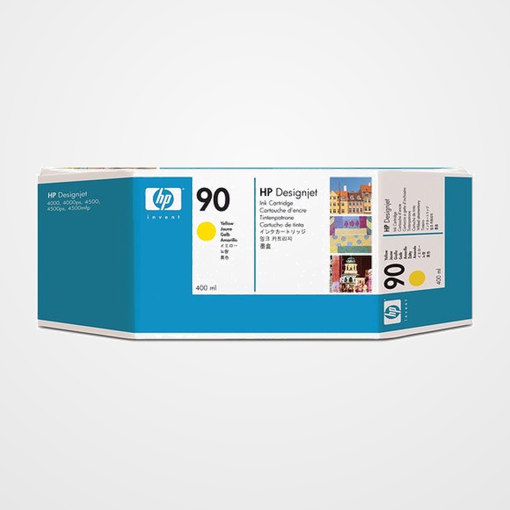 CARTUCHO INKJET HP C5065A Nº90 AMARILLA (400ML)