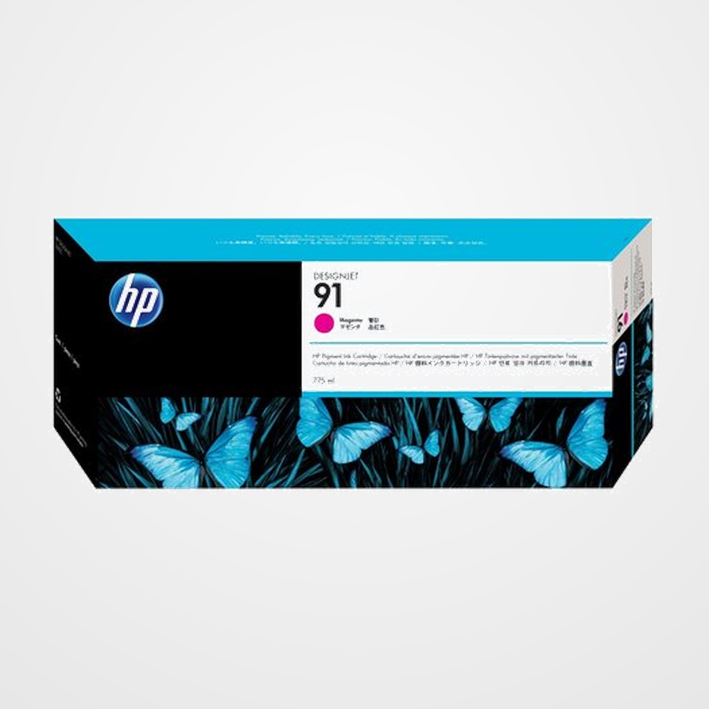 CARTUCHO INKJET HP C9468A Nº91 DESIGNJET Z6100 MAGENTA 775ML