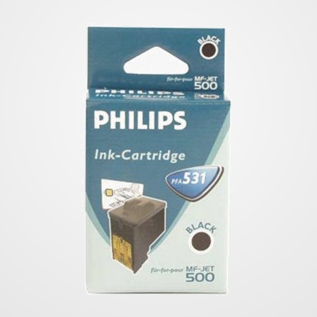 CARTUCHO INKJET PHILIPS PFA 531/00 NEGRO FAXJET 500