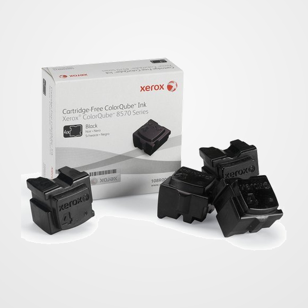 CARTUCHO TINTA SOLIDA NEGRO XEROX 108R00935 COLORQUBE 8570 (4 BARRAS 8.600 PÁG.)