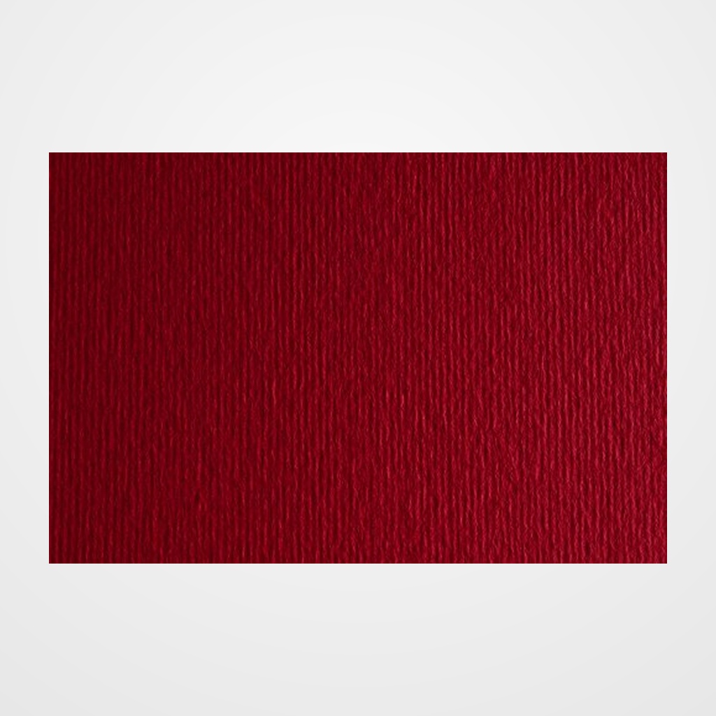 CARTULINA A4 SIRIO 220g LISO/RUGOSO CHERRY (CILIEGIA) PAQUETE de 50
