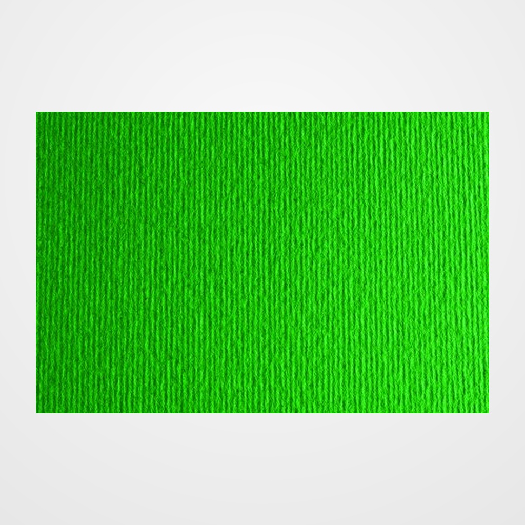CARTULINA A4 SIRIO 250g LISO/RUGOSO VERDE PAQUETE de 50