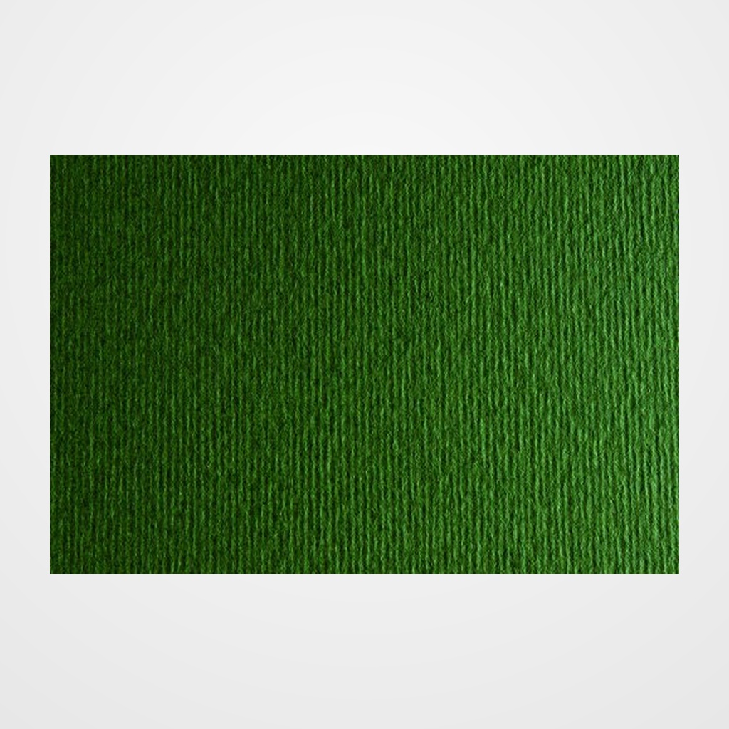 CARTULINA A4 SIRIO 220g LISO/RUGOSO VERDONE PAQUETE de 50