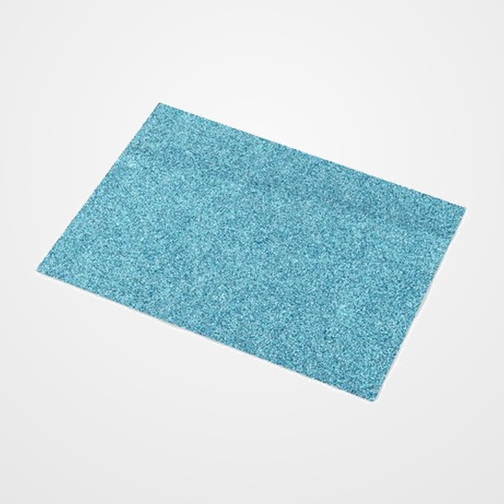 CARTULINA PURPURINA 50x65 cm SADIPAL 330g AZUL CLARO PAQUETE de 5