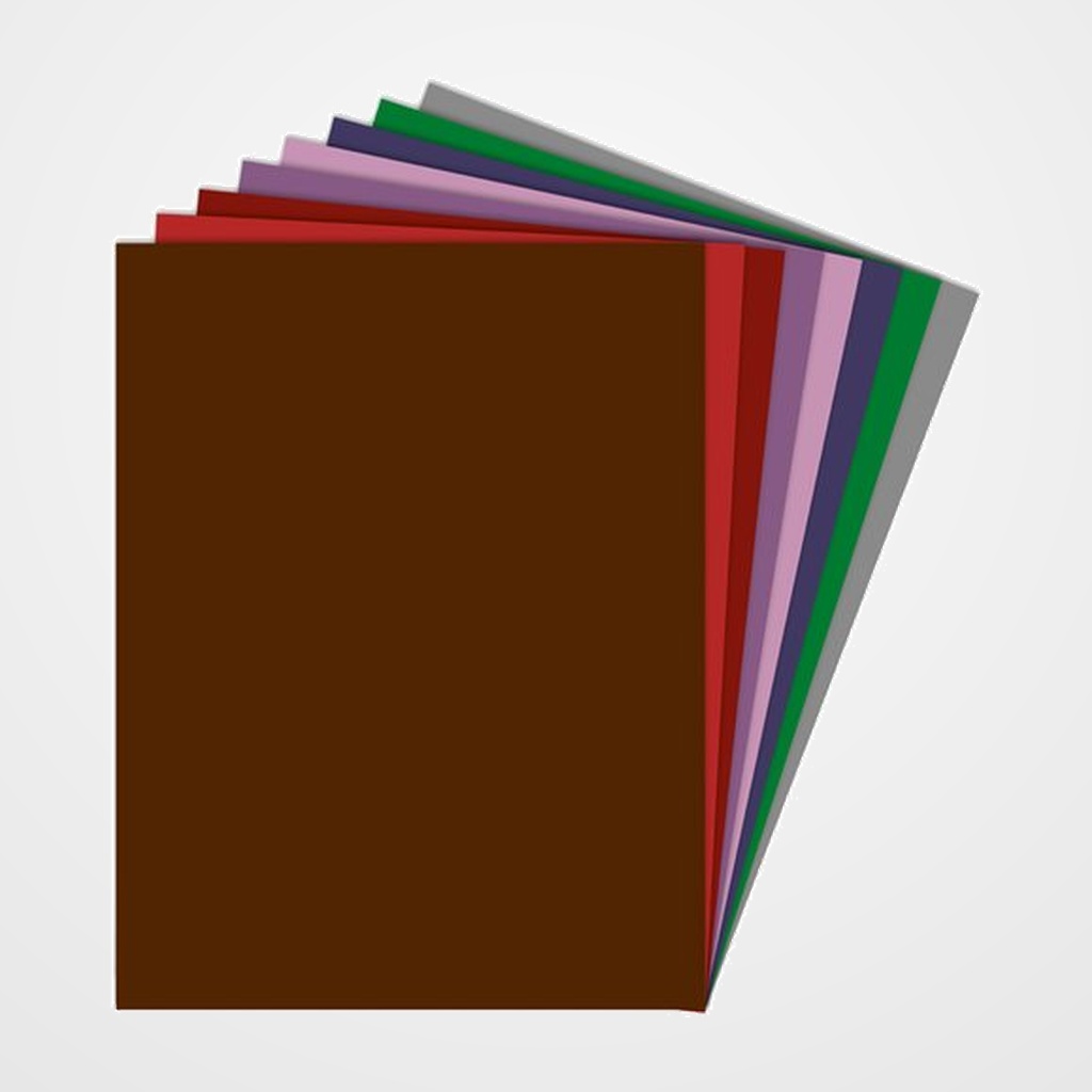 CARTULINA 50x65 cm FIXO 180g (25) CHOCOLATE