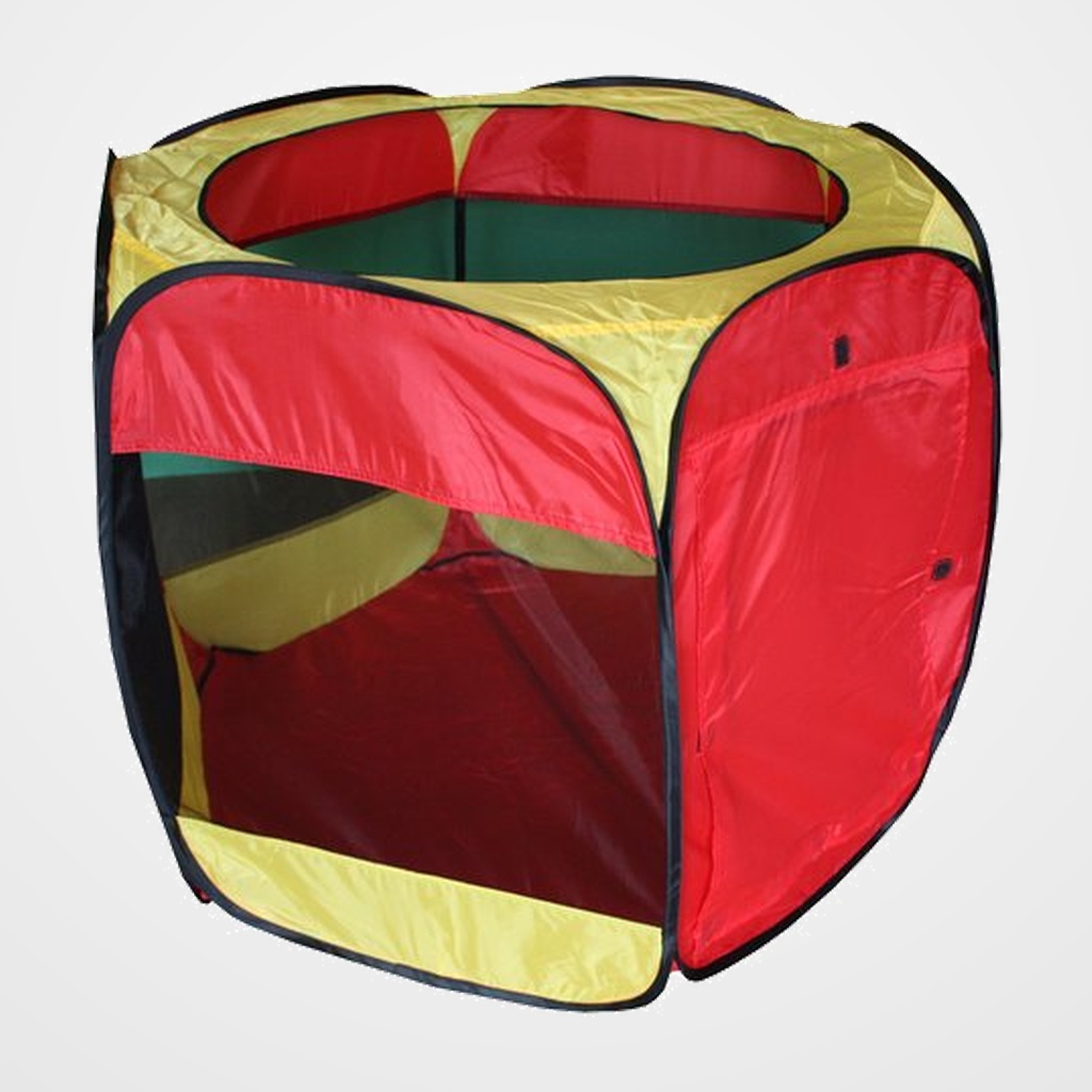 CASA JUEGOS DE PSICOMOTRICIDAD NYLON HEXAGONAL 100x100x75 cm