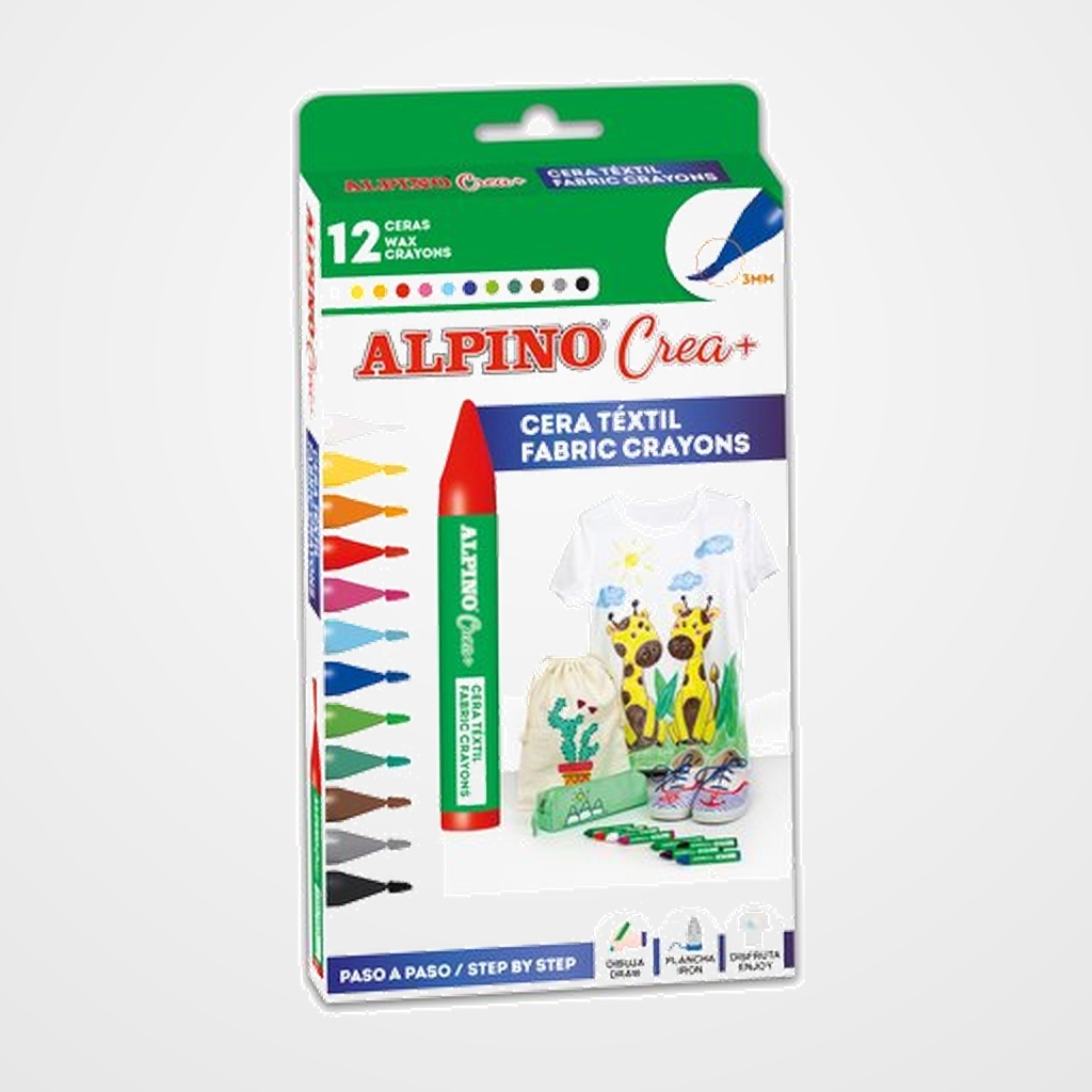 CERAS ALPINO CREA TEXTILE WAX ESTUCHE DE 12
