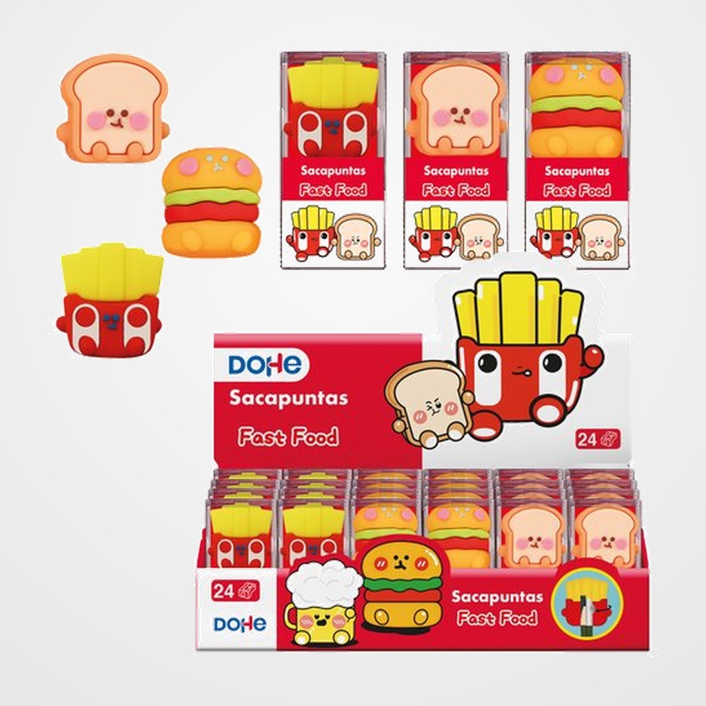 AFILALAPIZ DOHE FAST FOOD SURTIDO EXPOSITOR DE 24 (3 mod.)