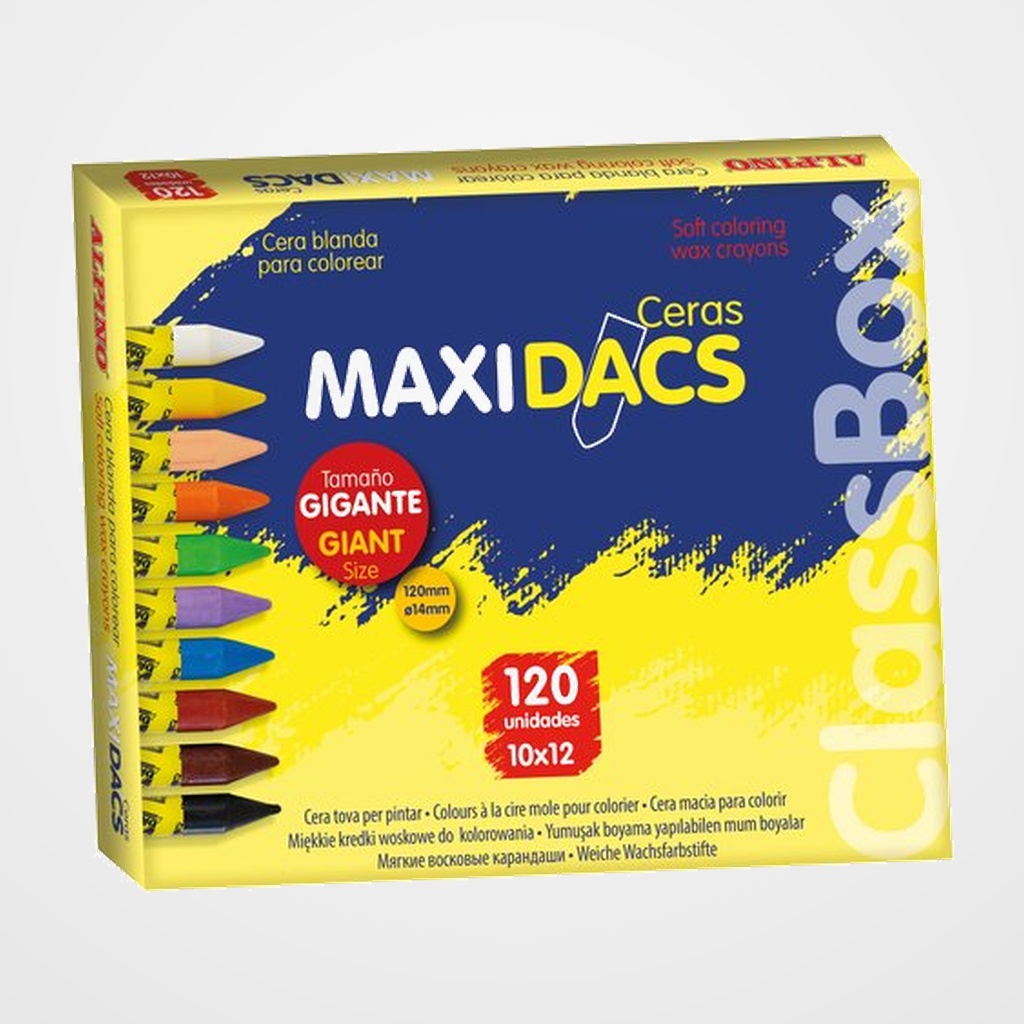 CERAS ALPINO MAXIDACS CLASSBOX ESTUCHE de 120 SURTIDO