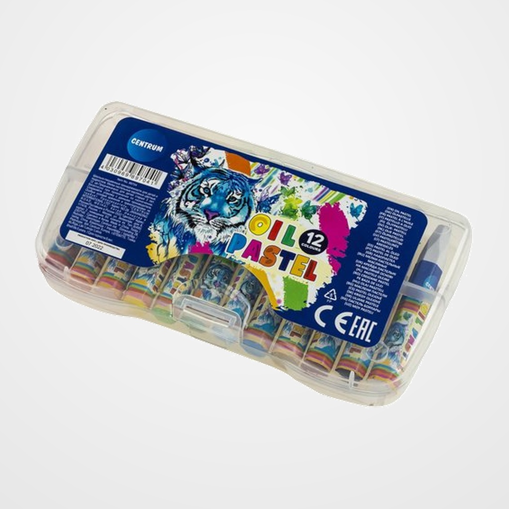 [16001540] CERAS CENTRUM OIL PASTEL ART ESTUCHE PLASTICO DE 12