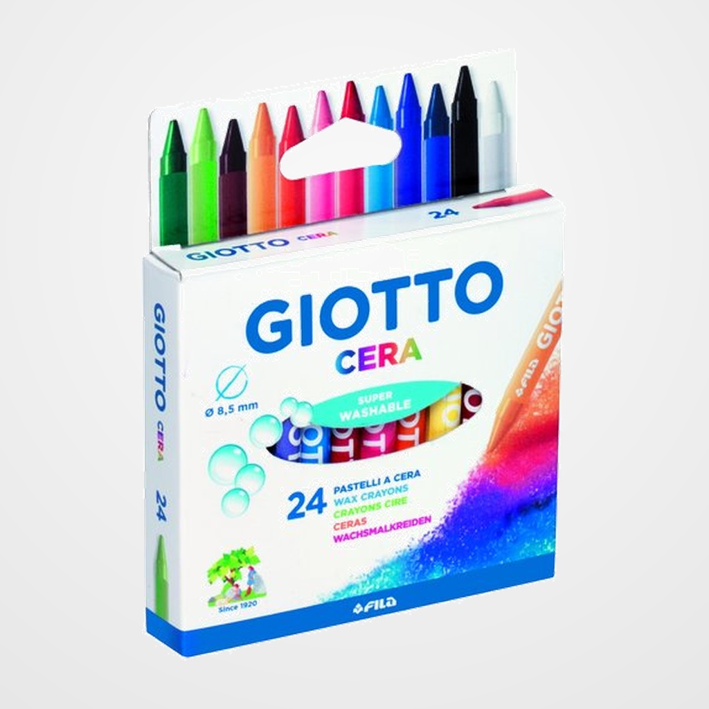 CERAS GIOTTO ESTUCHE DE 24