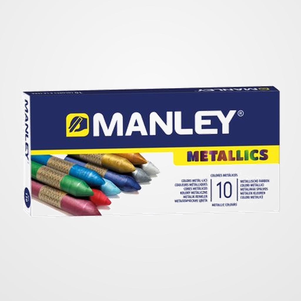 CERAS MANLEY METALLICS ESTUCHE DE 10