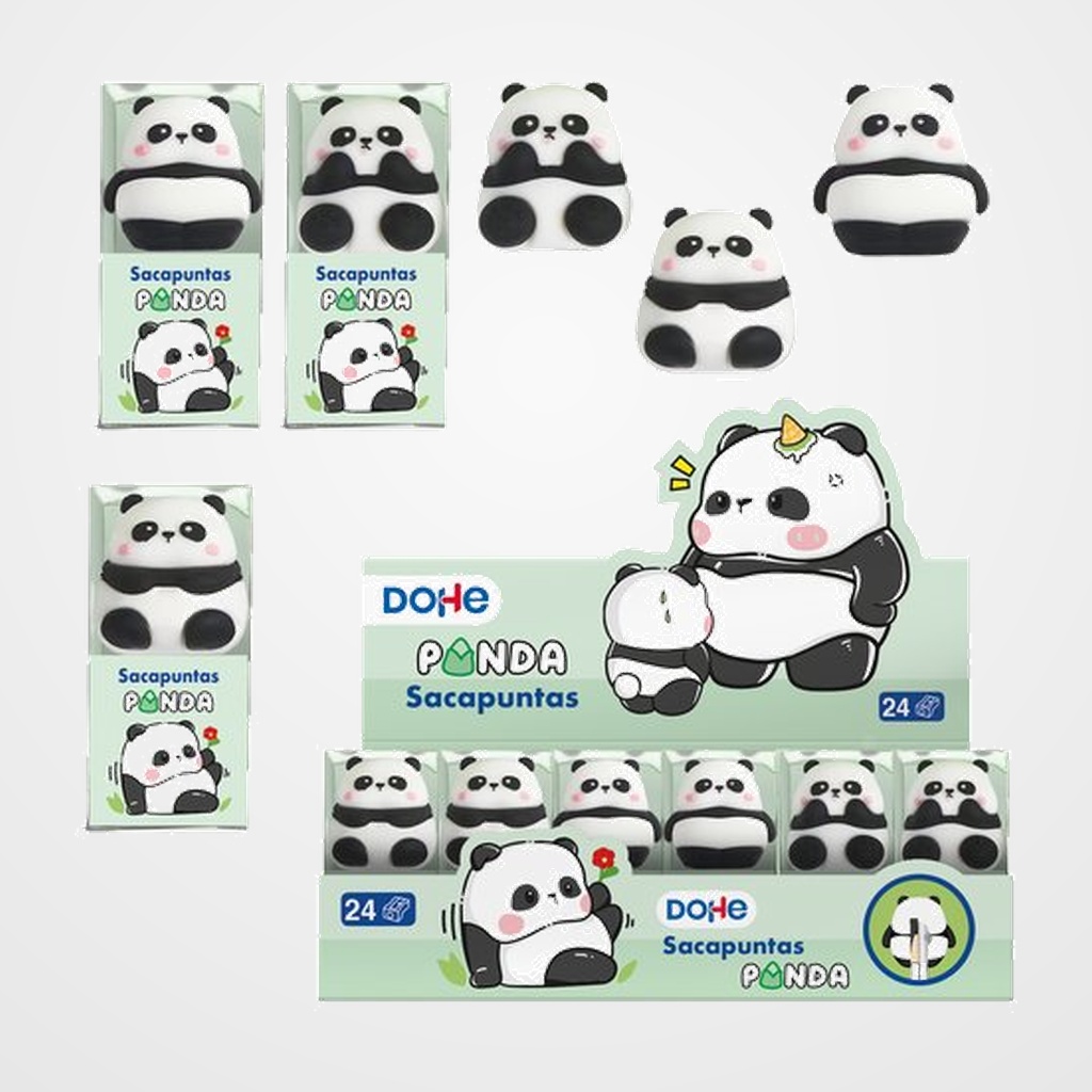 [62403587] AFILALAPIZ DOHE PANDA SURTIDO EXPOSITOR DE 24 (3 mod.)