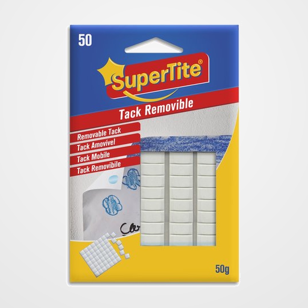CHINCHETA ADHESIVA REMOVIBLE SUPERTITE 50g