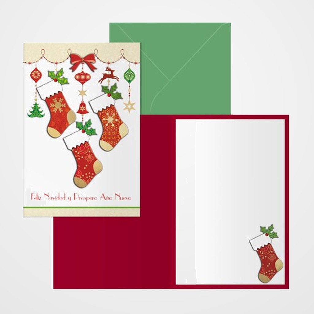 CHRISTMAS DOHE 115x170 CALCETINES