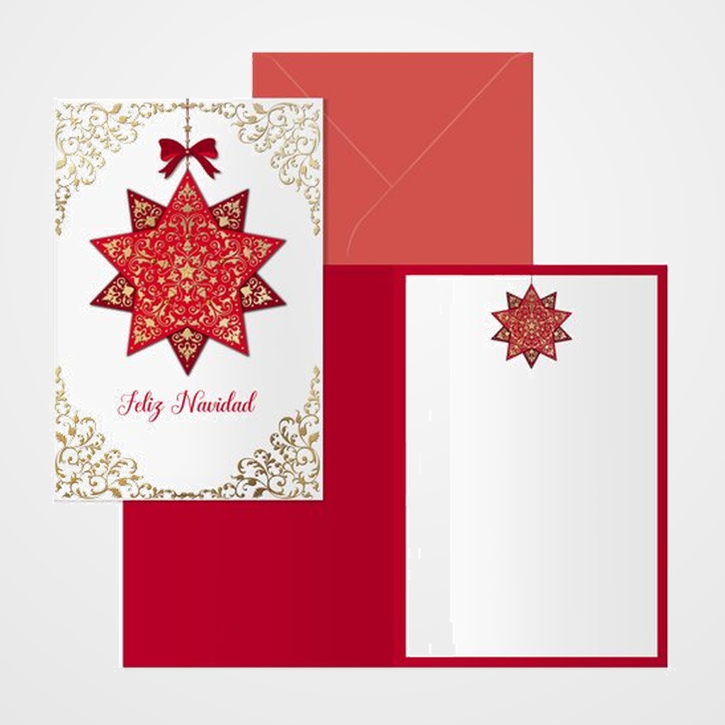 CHRISTMAS DOHE 115x170 GOLDEN STAR