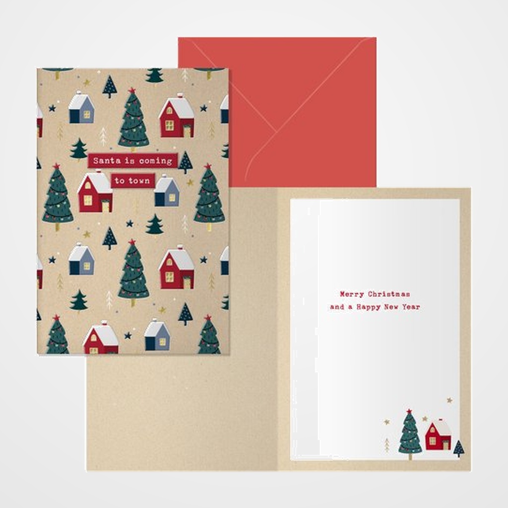 CHRISTMAS DOHE 115x170 TOWN