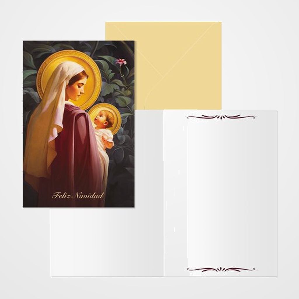 CHRISTMAS DOHE 115x170 VIRGEN
