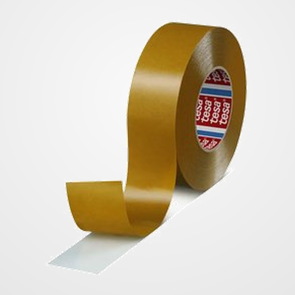 CINTA de EMBALAJE TESA PVC TESAFIX ALTA ADHESION DOBLE CARA rollo 25mm x 50m BLANCO